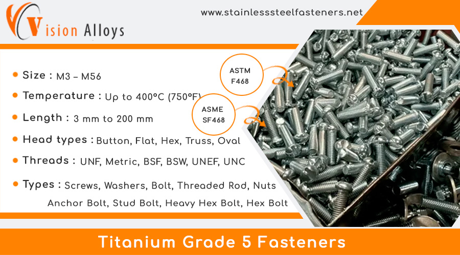Titanium Grade 5 Fasteners Specification